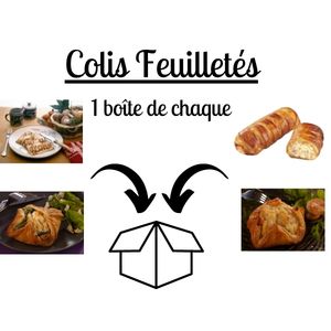 Colis feuilleté